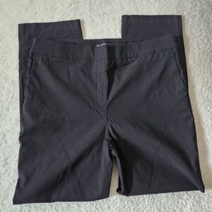 Hilary Radley Black Stretch Flare Leg Pants Women's Size L G